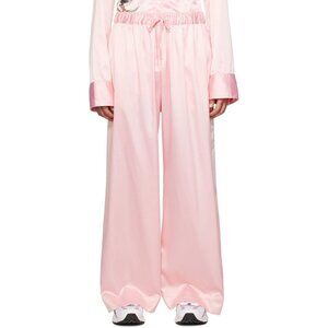 LU'U DAN Pyjama Trousers Size 50 US L Mens Pink $275